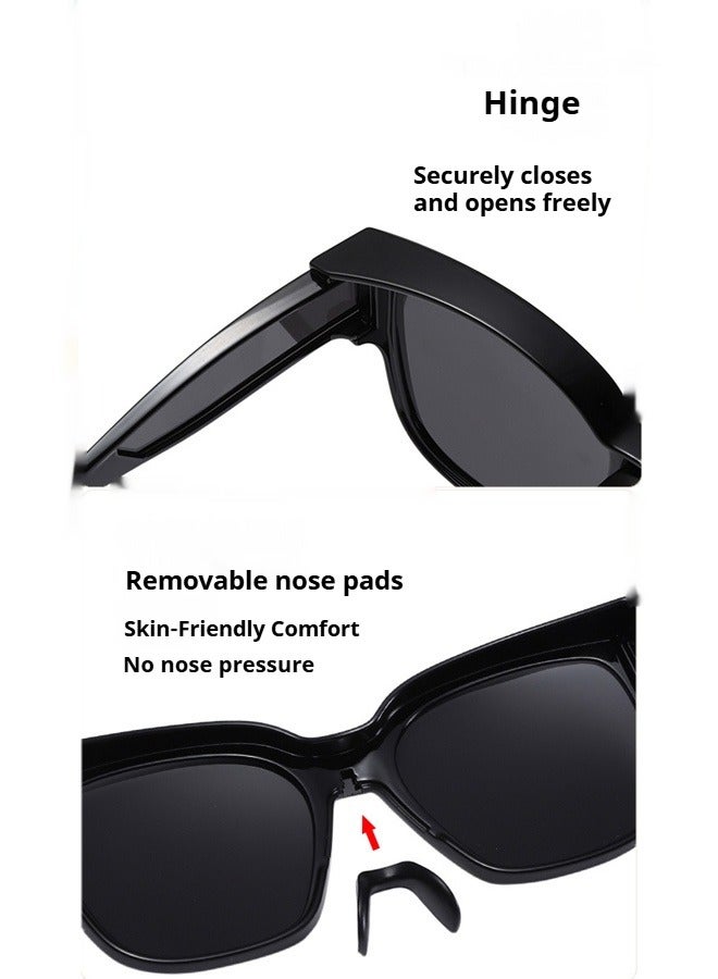 فيل نظارات ركوب الدراجات، نظارات قصر النظر، نظارات شمسية مستقطبة، نظارات قيادة للرجال والنساء، نظارات شمسية مضادة للتوهج وحماية من الأشعة فوق البنفسجية - Image 5