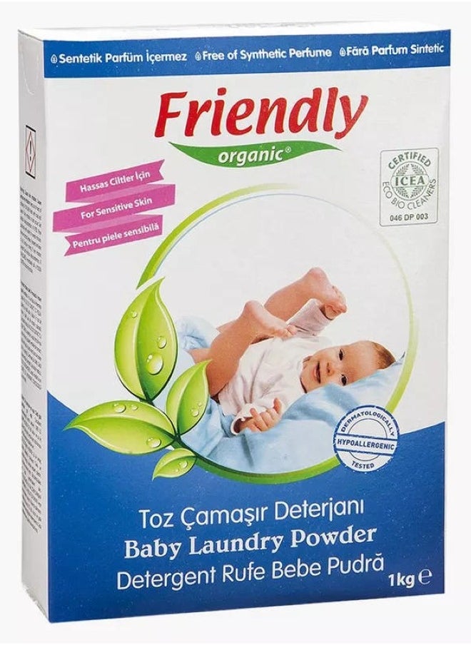 FRIENDLY ORGANIC Baby Laundry Powder 1 Kg  - Image 1