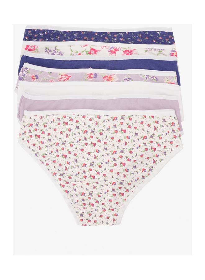 Carina Pack of 7 Colored Bikini Panties  - Image 2