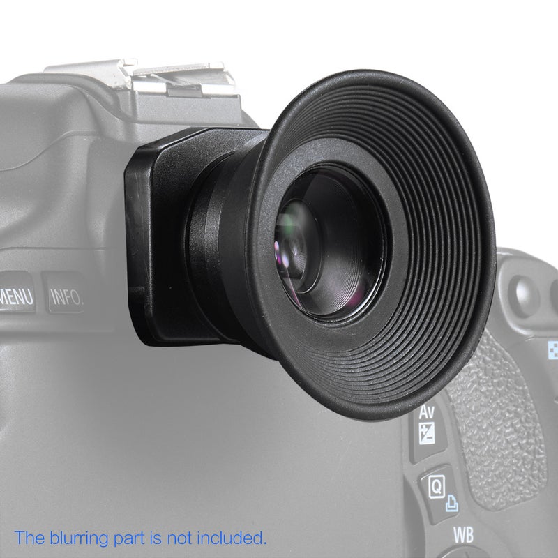 1.51X Fixed Focus Viewfinder Eyepiece Eyecup Magnifier for DSLR Camera w/ 2 * Eyepatch - Image 2