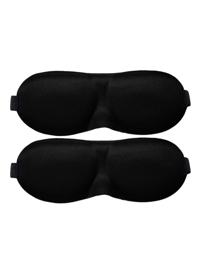 Generic 2-Piece Eyeshade Cover Eye Mask Patch Set 20*10*20cm - Image 1