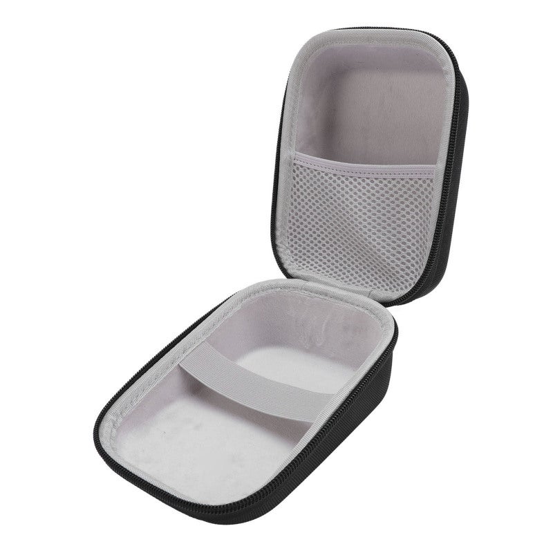 Portable Travel Bag Hard Shell EVA Case - Velvet Lined Compact Organizer with Handle for Travel Storage - Image 4