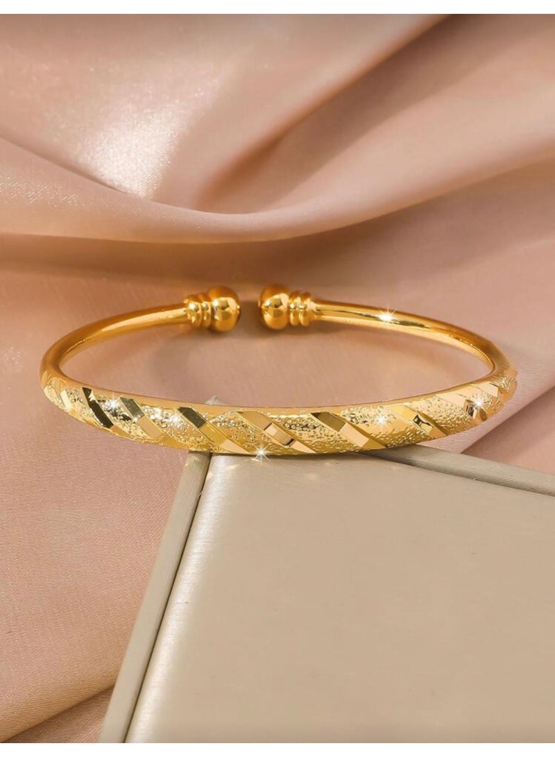 GOLDMAX 21k Gold Plated Bracelet For Women - Image 1