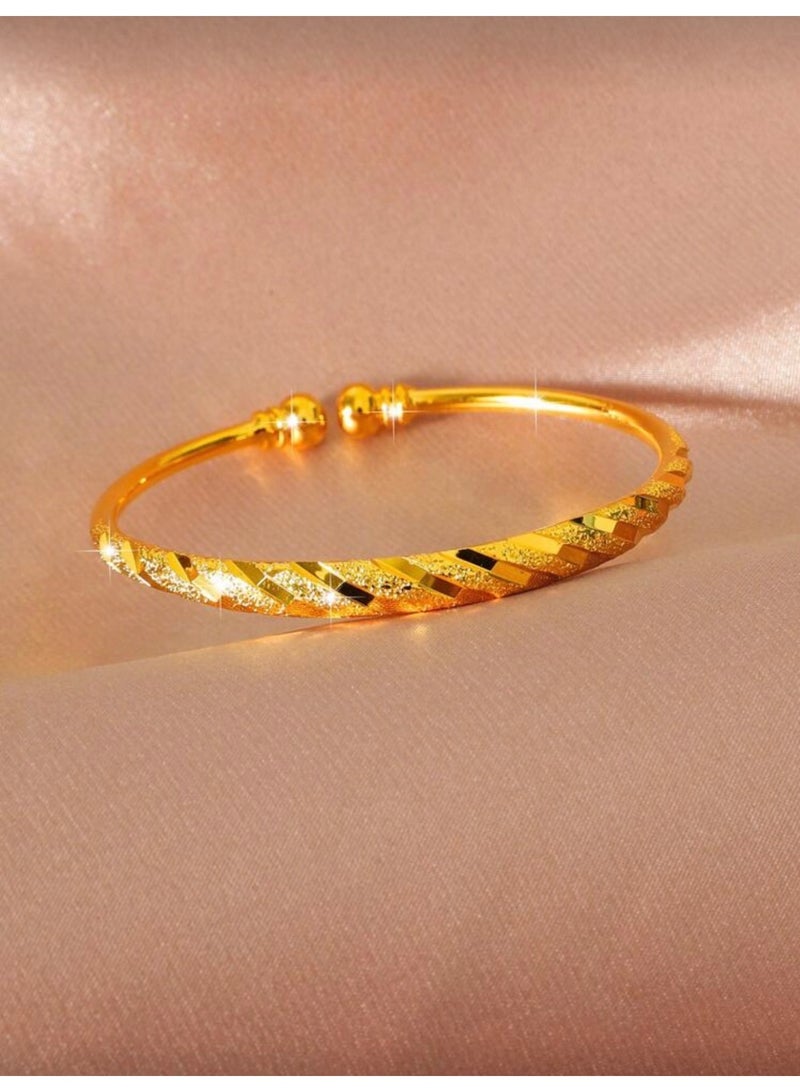 GOLDMAX 21k Gold Plated Bracelet For Women - Image 2