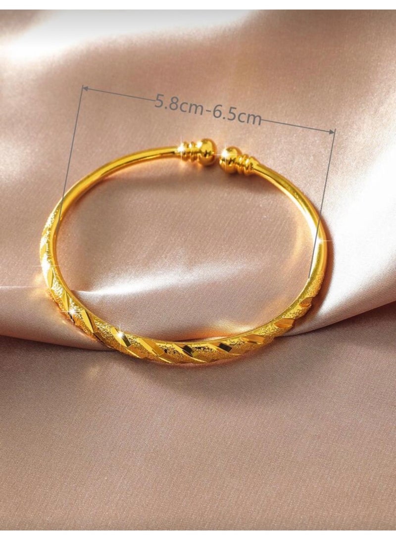 GOLDMAX 21k Gold Plated Bracelet For Women - Image 3
