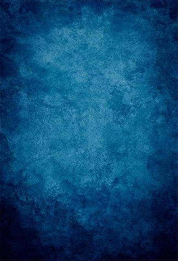 Laeacco 3x5ft Thin Vinyl Lfeey Photo Background Printed Photography Dreamy Blue Theme Solid Color Backdrop for Studio Props  - Image 1