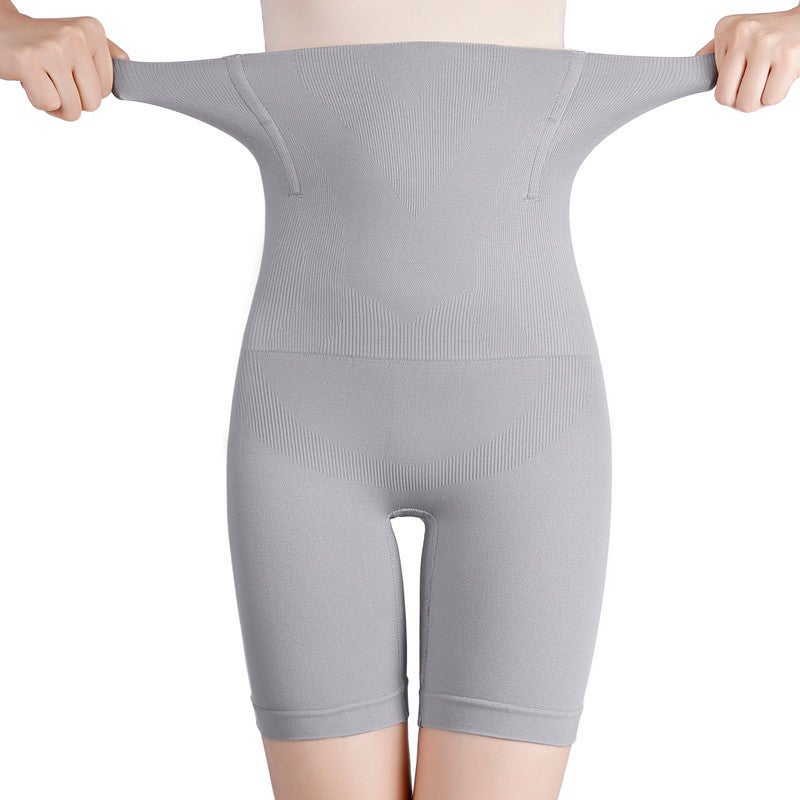 High Waist Abdominal Pants Gray-purple 3XL - Image 1