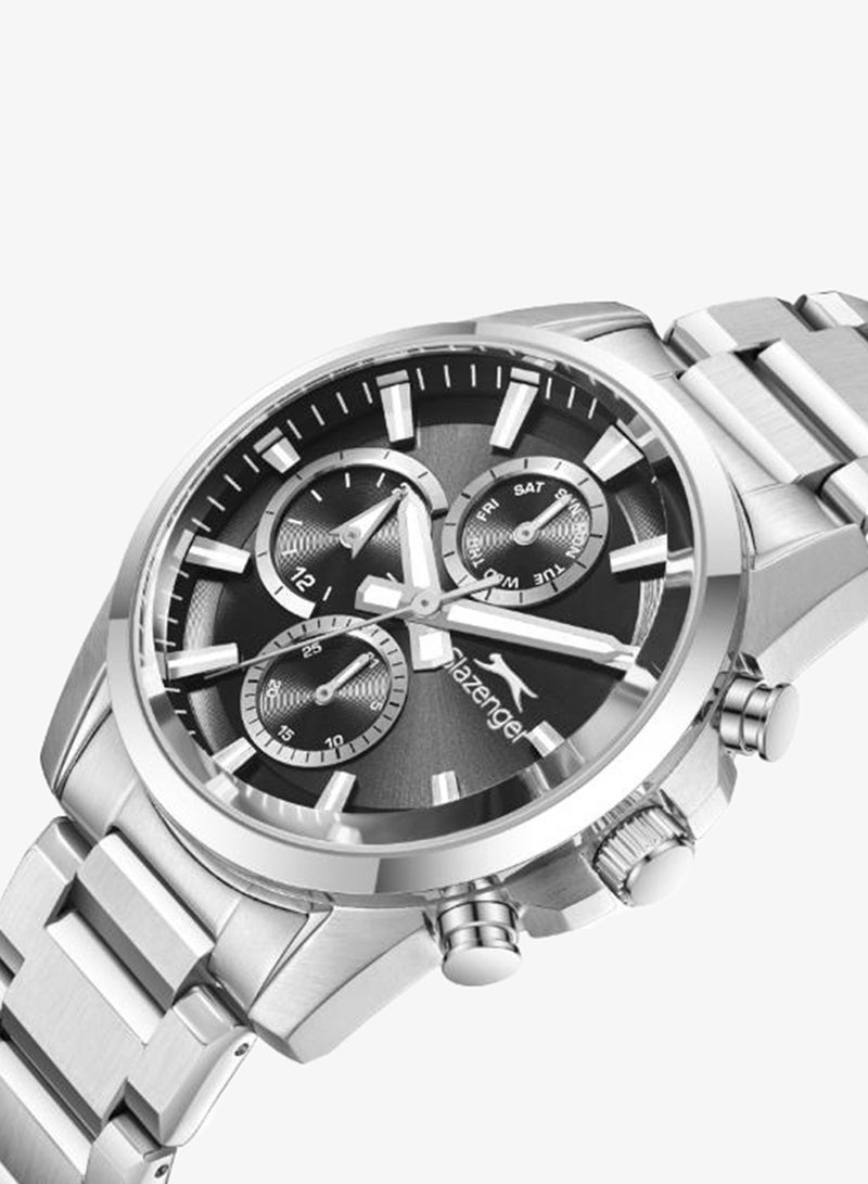 Slazenger Men's Metal Multi Function Watch SL.9.2552.2.06 - 42 mm - Image 2