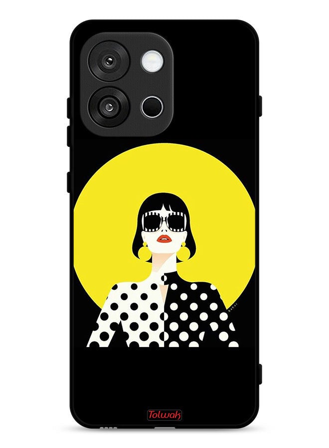 Tolwak OnePlus 13s Protective Case Cover Stylish Girl Art - Image 1