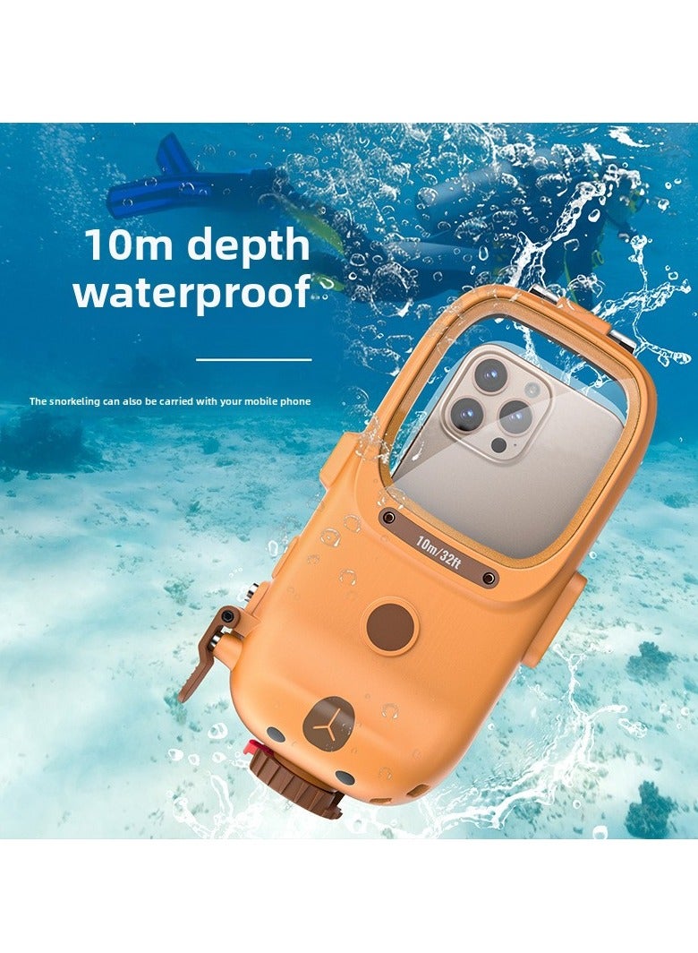 BlueFire Universal Underwater Diving Phone Case – IPX8 15M/49FT Waterproof, Bluetooth Shutter, HD Lens, Touchscreen Compatible, Shockproof & Dustproof – for Scuba Diving, Snorkeling, Surfing & Adventure Photography - Image 4