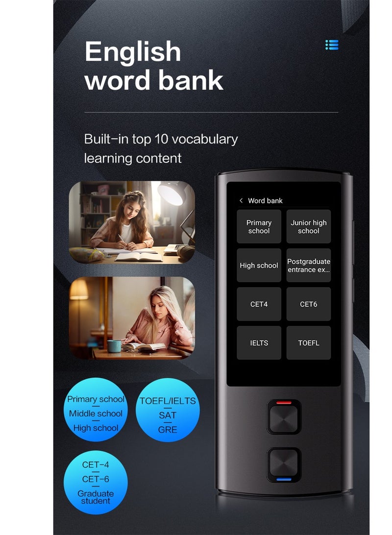 Gasin T17 Smart AI Translator – Voice, Text & Photo Translation (138 Online/17 Offline Languages, Arabic Included), ChatGPT, Global WiFi (2.4G/5G), Google Access, Premium Business & Travel Companion  - Image 4