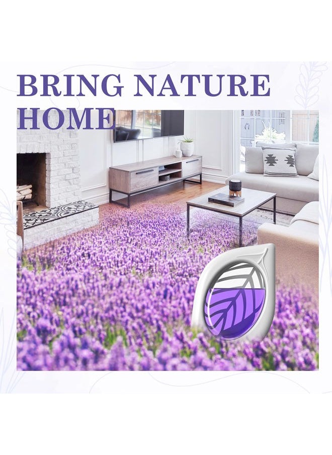 Clean-n-Fresh Air Freshener for Home, 4 Pack, Lavender, Odor Eliminator for Small Area Closets Bathroom Pets Strong Odor, Up to 120 Days  - Image 4
