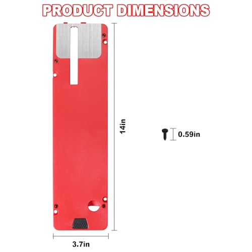 GEAIN STZ6307 Zero Clearance Table Saw Insert Plate fits for SKIL Table Saw TS6307-00 - Image 2