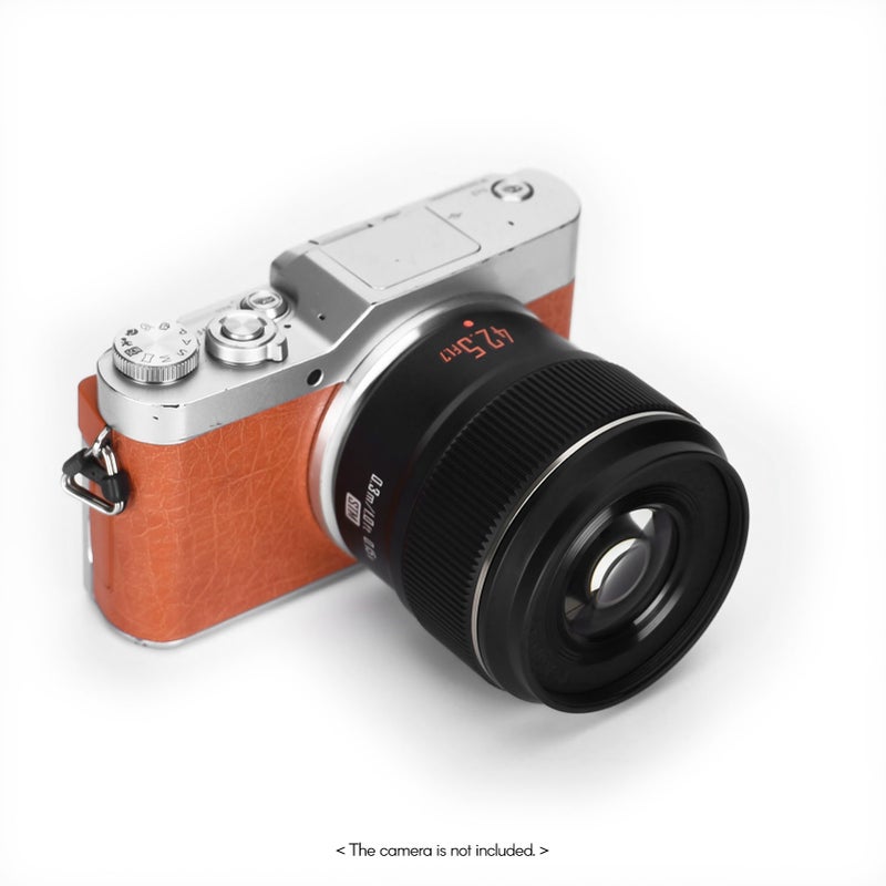 عدسة كاميرا يونيو YN42.5mm F1.7M II M4/3 ذات تركيب ثابت 42.5 مم ومنفتحة كبيرة F1.7 ومغلفة متعددة الطبقات 8 مجموعات و9 ريش ومحرك تركيب عالي الجودة وتركيب تلقائي، بديل لـ Panasonic G100 GH5 G9 G95 G85 GX9 GX85 GF-10 GF-9 GF-8 و Olympus E-M5 Mark Ⅱ E-M10 Mark Ⅲ E-M10 Ⅳ E-PL9 E-PL10 PEN-F - Image 2