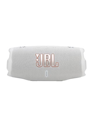 Charge 6 - Portable Waterproof And Drop-Proof Bluetooth Speaker With Built-In Power Bank, Multi-Speaker Connection Via Auracast, Up To 28 Hours Playtime, Fast Charging, And Powerful Sound White - view 3