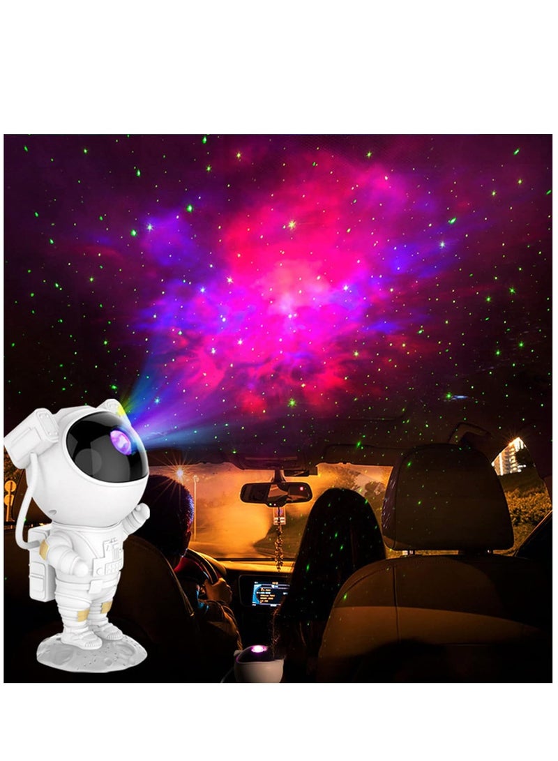 ELTRAZONE Astronaut Star Projector Night Lights, Kids Room Decor Aesthetic,Astronaut Nebula Galaxy Projector Night Light,Remote Control Timing and 360°Rotation Magnetic Head,Lights for Bedroom,Gaming Room Decor - Image 2