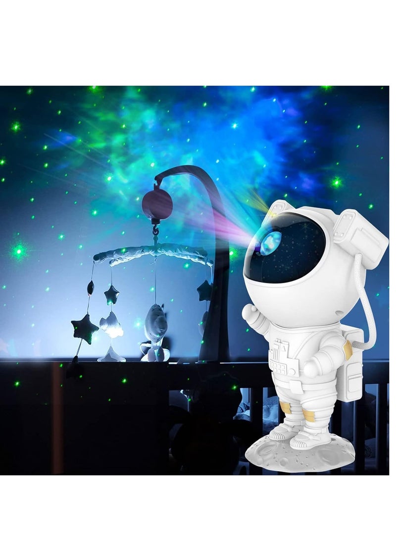 ELTRAZONE Astronaut Star Projector Night Lights, Kids Room Decor Aesthetic,Astronaut Nebula Galaxy Projector Night Light,Remote Control Timing and 360°Rotation Magnetic Head,Lights for Bedroom,Gaming Room Decor - Image 3