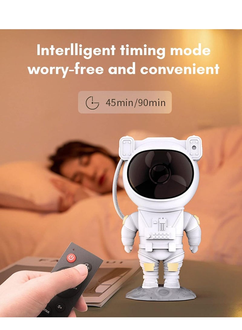 ELTRAZONE Astronaut Star Projector Night Lights, Kids Room Decor Aesthetic,Astronaut Nebula Galaxy Projector Night Light,Remote Control Timing and 360°Rotation Magnetic Head,Lights for Bedroom,Gaming Room Decor - Image 5