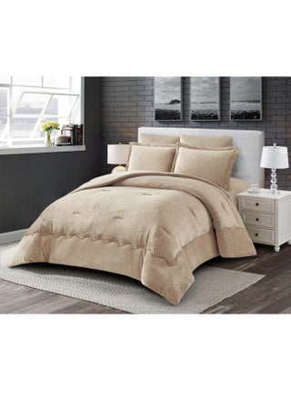 6-Piece Jolie Wavy Patterned King Comforter Set Assorted Color CN CK6PCFL-JOLIE - pzsku/Z29E06B12E9F85BA26DAEZ/45/_/1735972048/af515b12-741a-4090-9691-87aeacf5e870