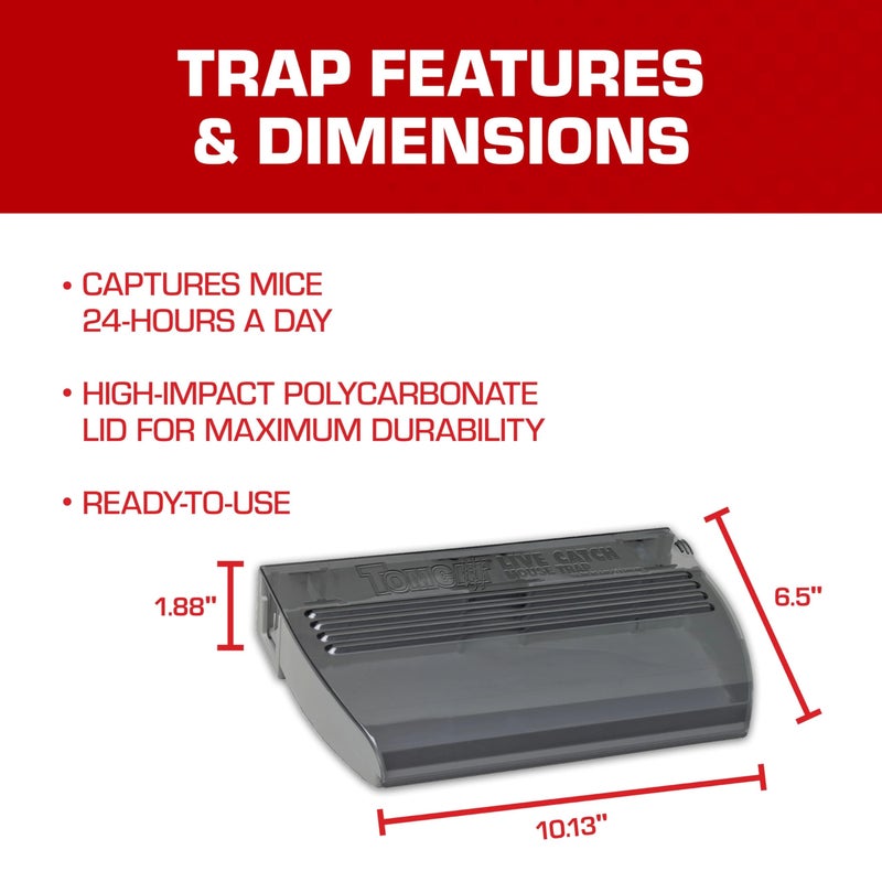 Tomcat Multi-Catch Mouse Trap, 1 Trap - Image 4