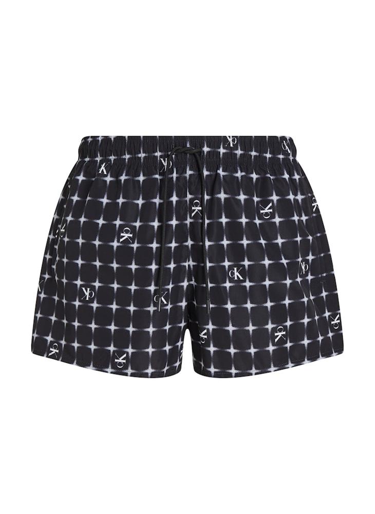 CALVIN KLEIN Short Printed Swim Shorts With Drawstring  - Image 5