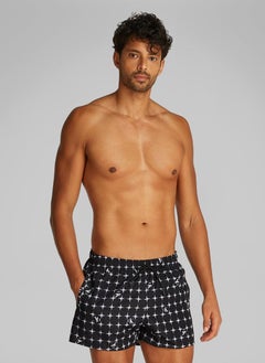 Calvin Klein Jeans Short Printed Swim Shorts With Drawstring  - Image 1