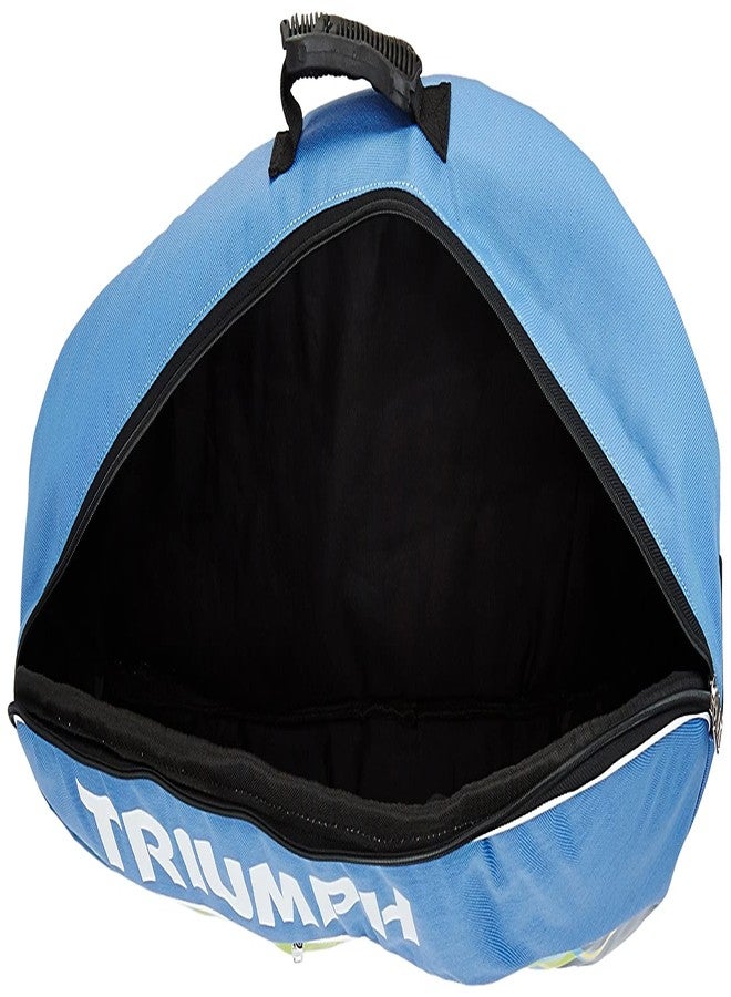 Triumph Ray-4000 One Piece Light Weight Strung Badminton Racket With Titan-3R Single Compartment Badminton Bag Sky/Lime - Image 4