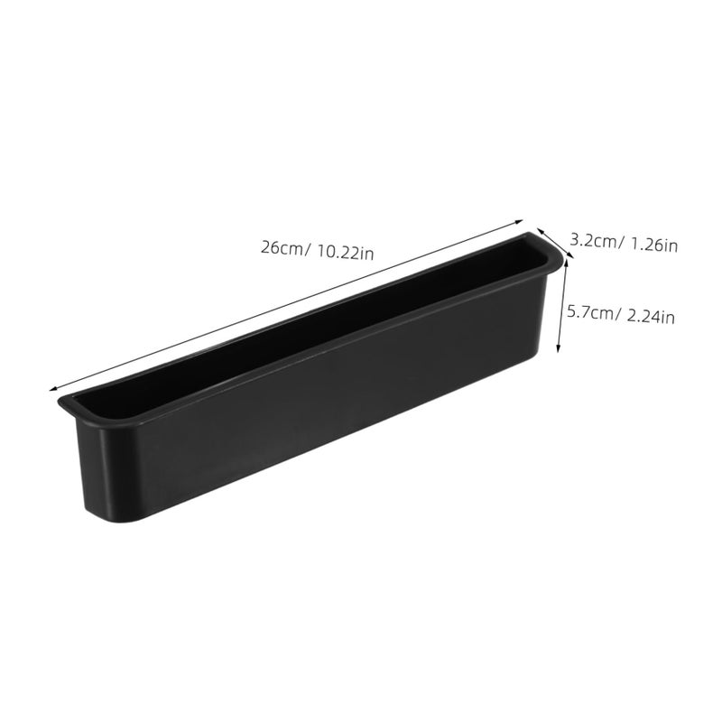 Car Storage Tray Organizer Box Durable Vehicle Compartment For Phone Snacks Easy Installation - Image 3