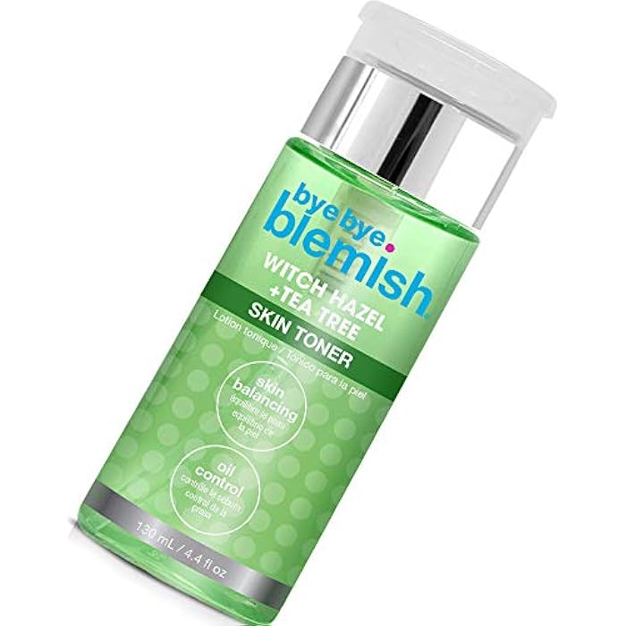 Bye Bye Blemish Witch Hazel + Tea Tree Blemish Toner, 4.4 fl oz - Image 1