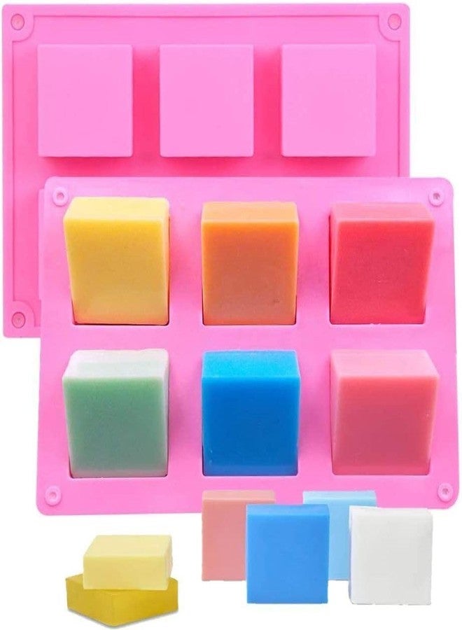 KITCHOOK Silicone Chocolate Mould Soap Mould (Multi Color) 6(100GMS) (Pack of 1) AJ 296 - Image 2