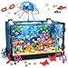 HOGOKIDS Fish Tank Building Set with LED Light Movable Aquarium Building Toys for Adults Kids 725PCS Creative Aquarium Toy with Jellyfish Fish Animal Educational Gift for Boys Girls Age 814 - Image 3