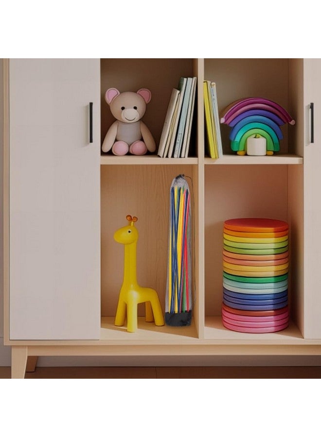 Hey! Play! Jumbo Pick Up Sticks Classic Wooden Game, Outdoor or Indoor Fun Strategy and Coordination Game for Adults and Kids by Hey! Play! Multicolor, 32 X 3 X 5" - Image 4