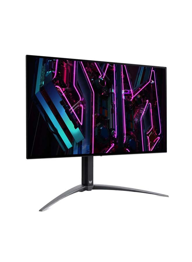 أيسر شاشة ألعاب OLED بحجم 27 بوصة WQHD (2560 x 1440) تصل إلى 240 هرتز IPS (178°x178°) | زمن استجابة 0.01 مللي ثانية | سطوع 1000 نيت | Displayport VRR/HDMI VRR/USB Type C VRR | HDR10 | معتمد من AMD FreeSync Premium | PREDATOR X27U OLED باللون الأسود | ضمان المصنع لمدة 2 سنوات - Image 3