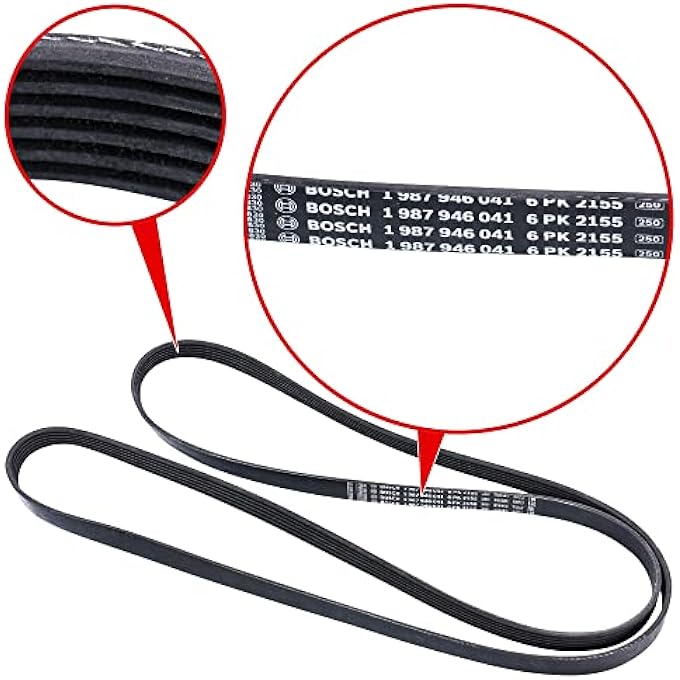 ريحني Bosch 1 987 946 041 Poly Rib Belt - Image 3