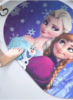 Status Contract Frozen Theme- Super Water Absorbent Soft Doormat, Quick Dry Dirt Barrier for Home, Bathroom, 38 X 58 Cm  - Image 2
