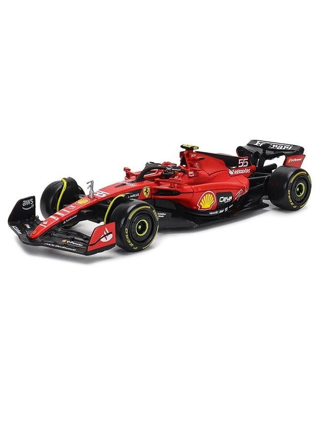 1/ 43 F1 2023 SFR SF23 16# Charles Leclerc Scuderia 55# Carlos Sainz alloy die-cast car model (1/43 55#) - Image 1