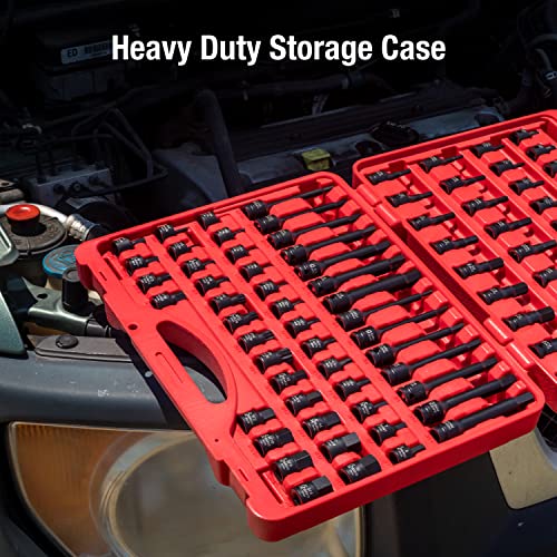 Sunex Tools Sunex 3569 3/8" Dr. Master Hex Bit Impact Socket Set (84 Piece) - Image 5