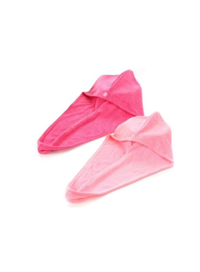 بروماس 2 قطعة/المجموعة الحمام سوبر ماصة التجفيف السريع ستوكات منشفة استحمام غطاء الشعر الجاف منشفة الصالون - Image 2