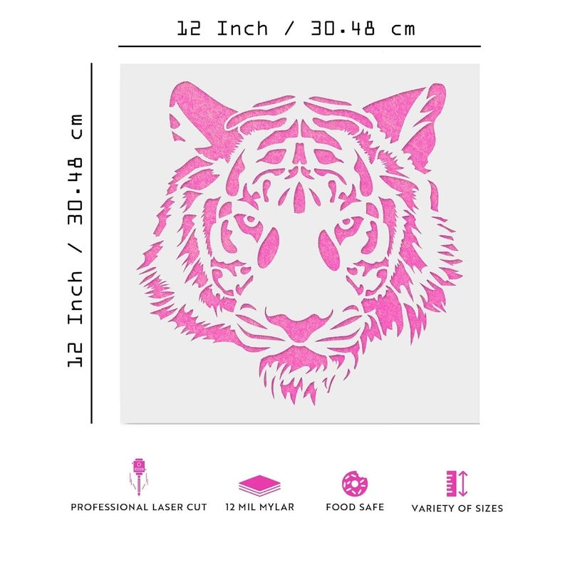 ivana's Ivana's Keep Dry Fragile Up Stencil - Reusable Stencils for Painting - Create DIY Keep Dry Fragile Up Home Decor Size - (12 x 12 Inch) - Image 5