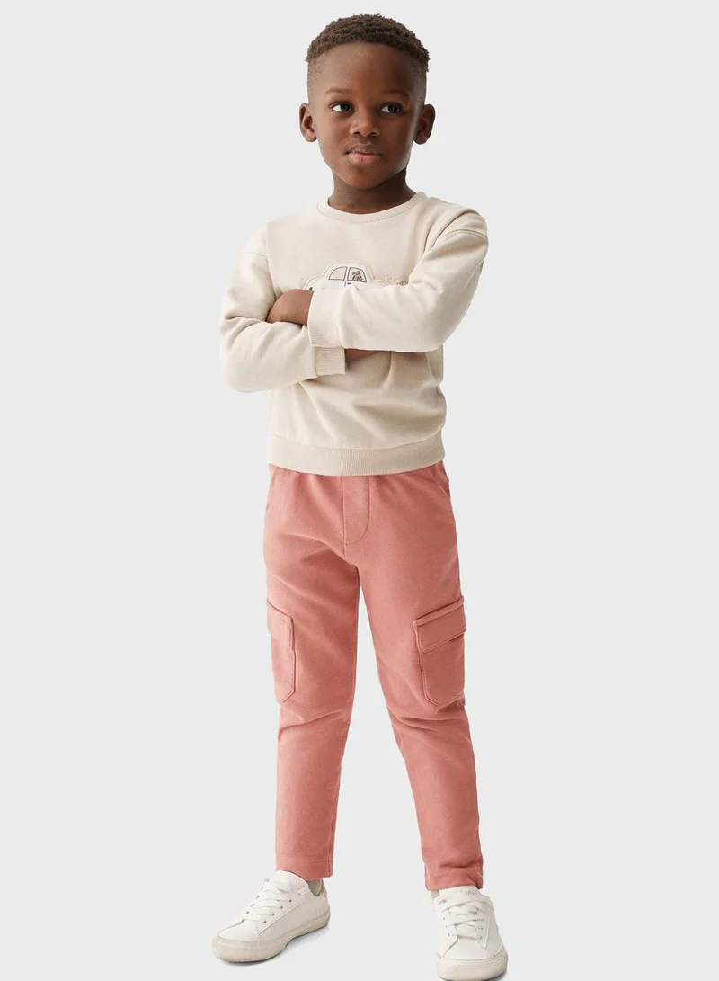 MANGO Infant Cargo Trousers