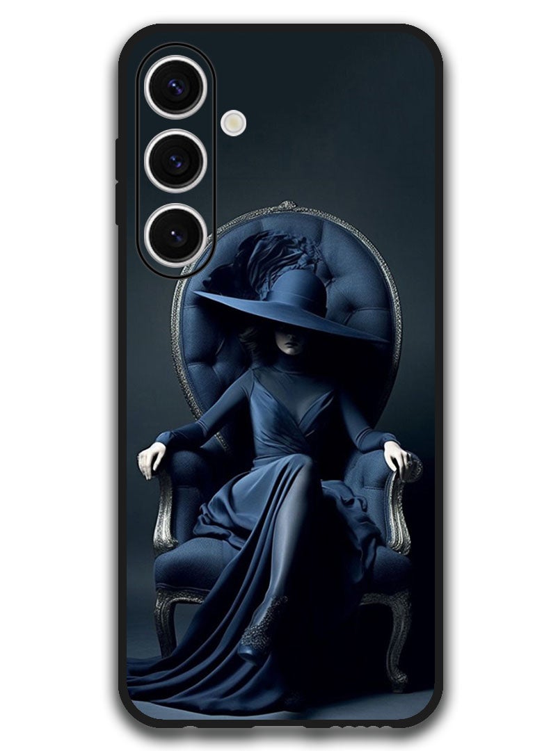 Theodor Protective Case Anti Scratch Shock Proof Bumper Cover For Samsung Galaxy S24 FE Beautiful Hat Girl - Image 1