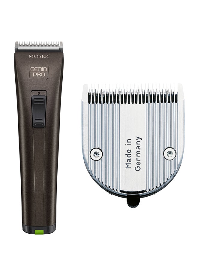 MOSER Genio Pro Professional Hair Clipper With Interchangeable Battery Brown 280grams - Image 5