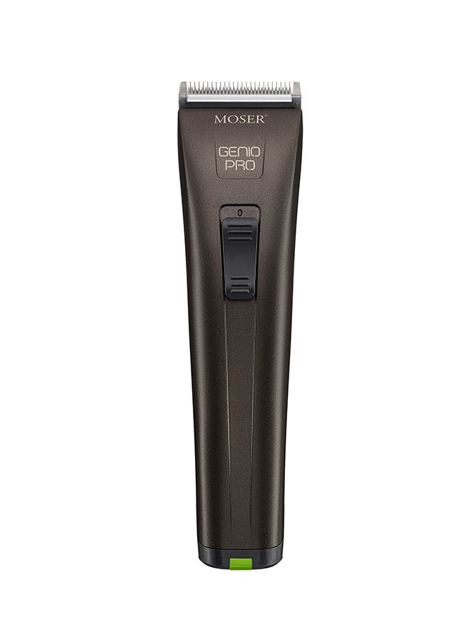 MOSER Genio Pro Professional Hair Clipper With Interchangeable Battery Brown 280grams - Image 1