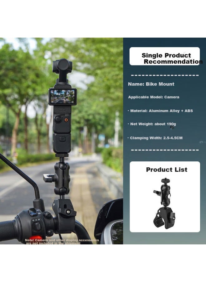 Earlymen Metal O-ring Mount For Action Cameras, Compatible With Dji Action 5 Pro/insta360 Ace Pro 2/go 3s/gopro 13 And Other Universal Cycling Mounts And Motorcycle Mounts - Image 3