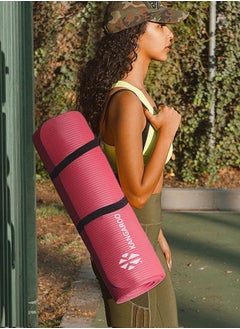 KANGAROO Tear-resistant exercise mat with carrying strap, 1.5cm high thickness  - Image 3