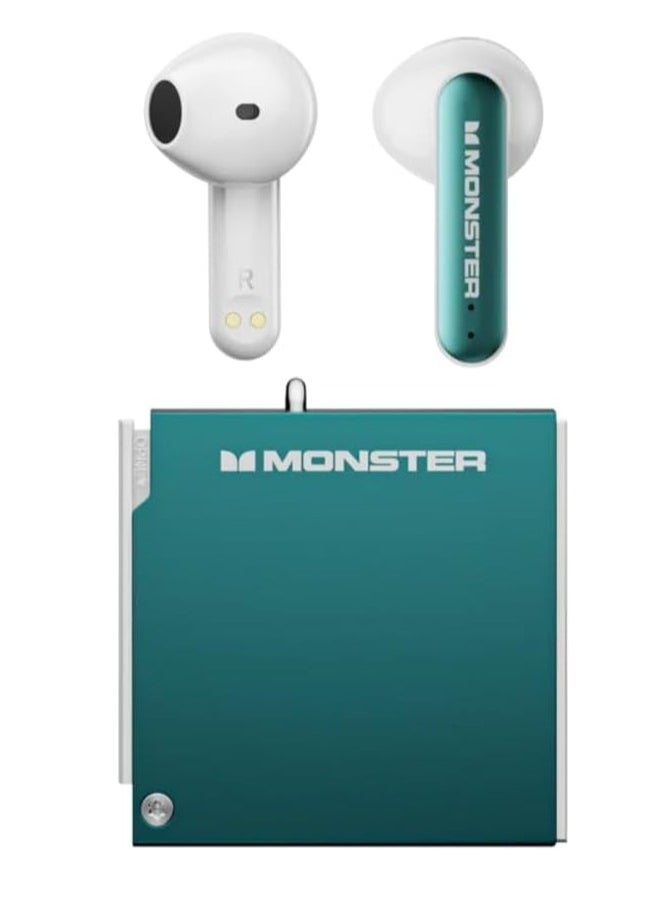 Monster - Monster-XKT17 Wireless Gaming Headset, TWS, Bluetooth Earphones, Sports Earphones, Noise Reduction, Low Latency Earphones, Mic, Original - Image 1