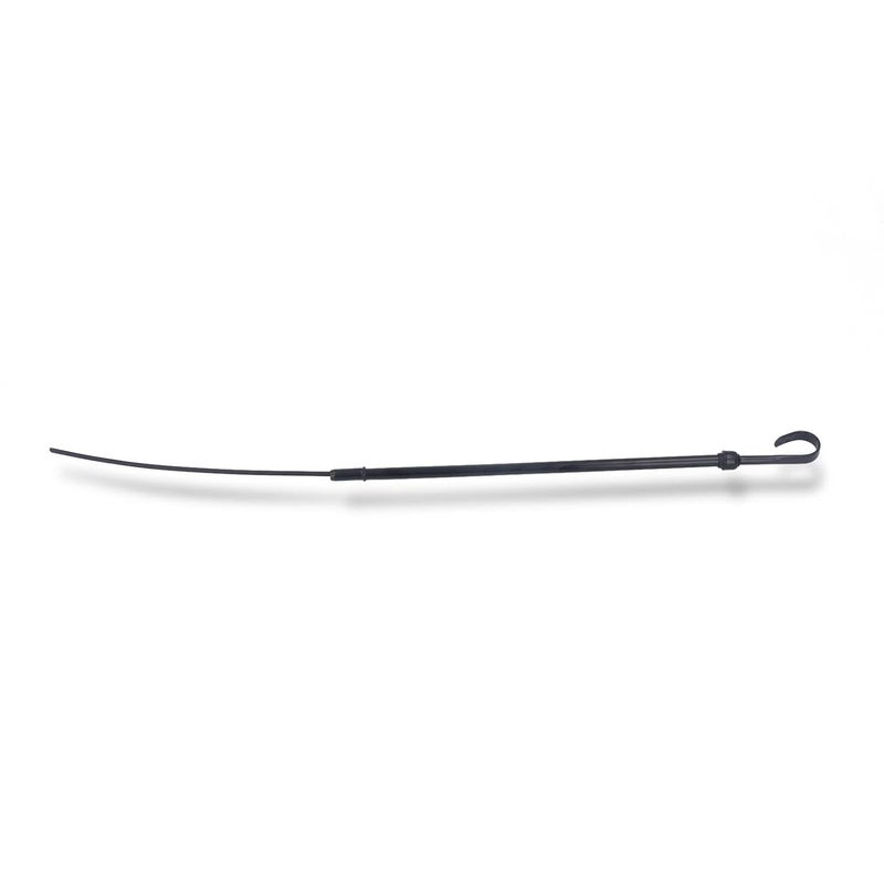 woobles Engine Dipstick Tool Engine Oil Dipstick Tube 12 in Stainless Steel Fluid Oil Level Dipstick Tool Replacement for 318 340 360 Engine(Black) Black - Image 1
