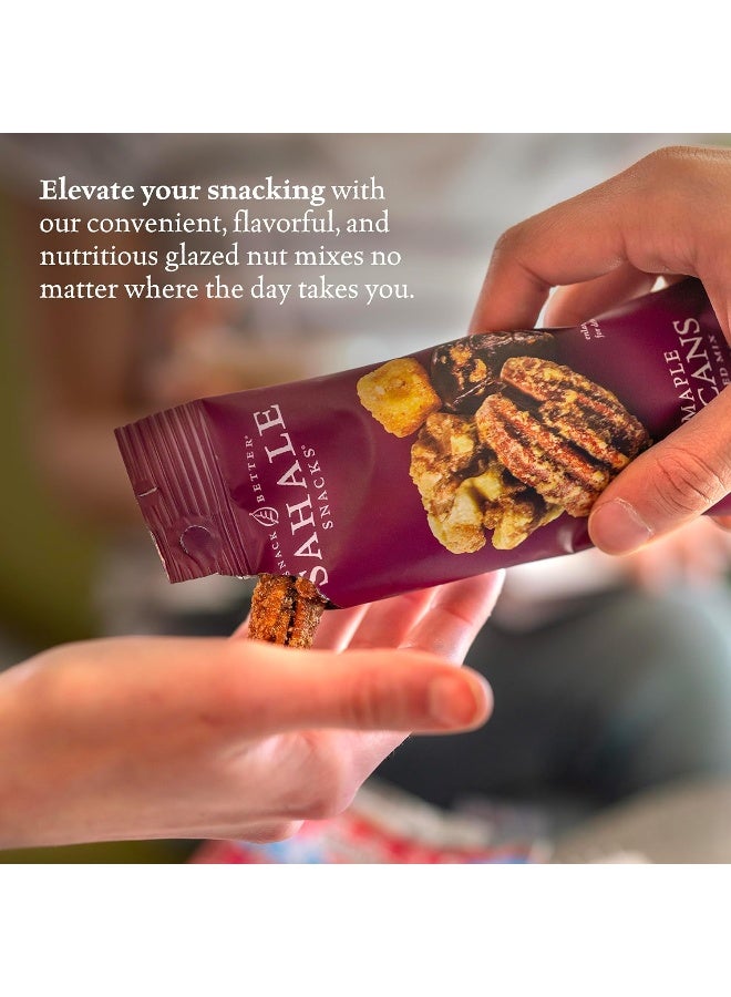 Sahale Snacks Maple Pecans Glazed Mix, 1.5 Oz Grab & Go Bags (18 Packs) Dry-Roasted, Deluxe Mixed Nuts with Cherries, Apples, Maple, and Cinnamon - Non-GMO, Kosher, and Certified Gluten-Free Snacks - Image 5