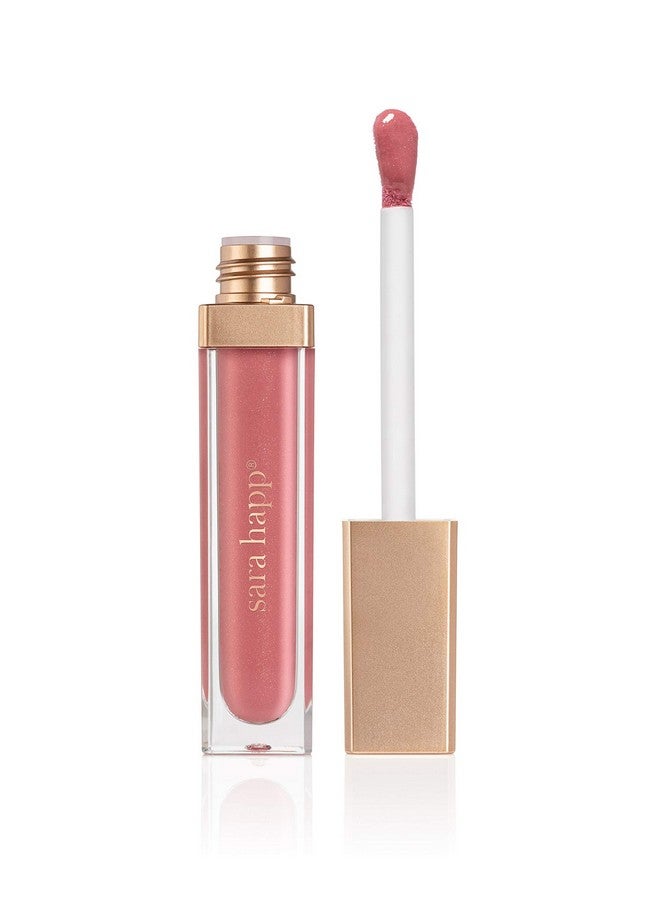 sara happ Pink Slip Luxe Gloss With Subtle Shimmer Highimpact Shine & Longlasting Wear Nourish Hydrate And Heal Your Lips 0.21 Fl. Oz. - Image 1
