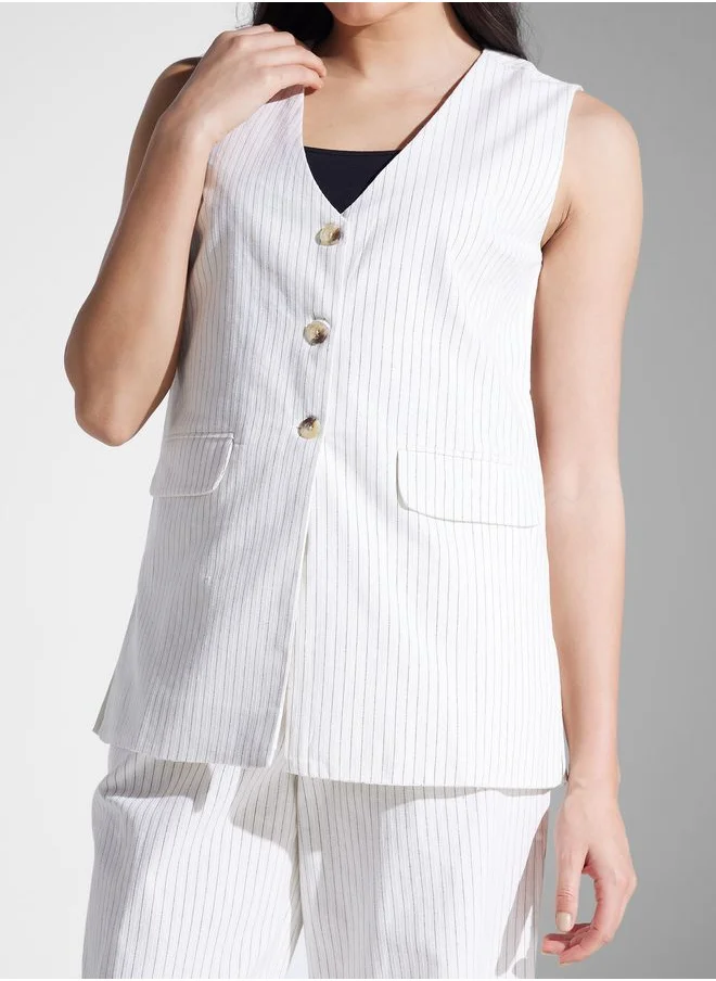 PRETTY LAVISH Tailored Waist Coat